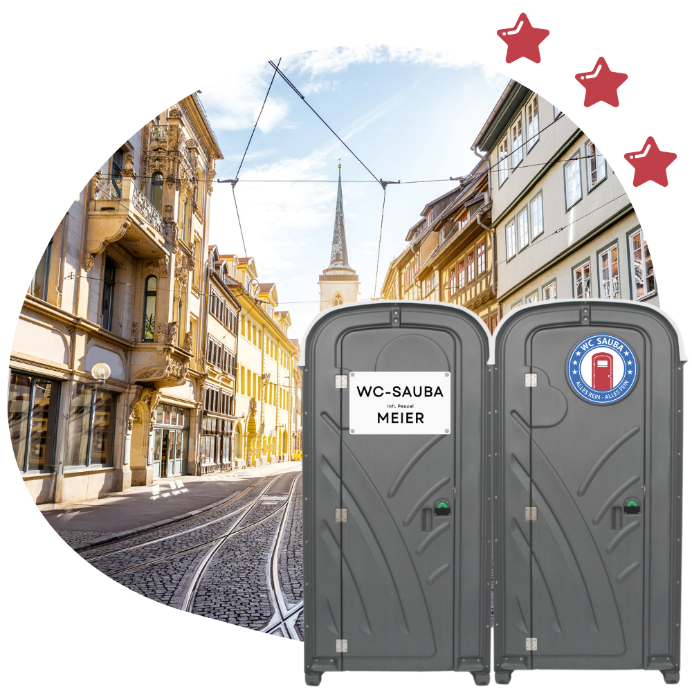 Einsatzbereiche WC-Vermietung - WC-SAUBA