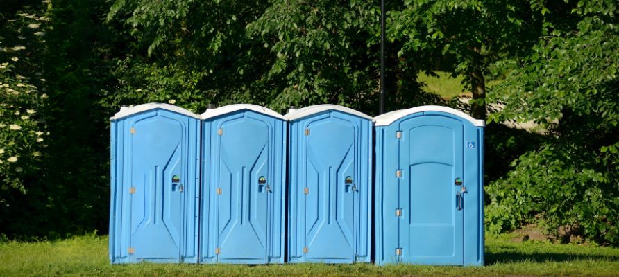 Mobile Toiletten bei WC-SAUBA